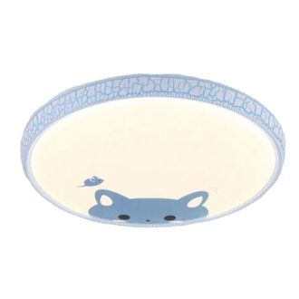 Trade Shop Trade Shop - Plafoniera Lampadario Camera Bambini Luce Naturale 4000k 30w 1300lm 410x60mm 98084