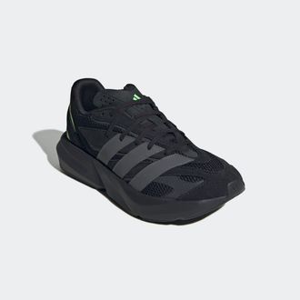 adidas Sneaker ADIDAS SPORTSWEAR LIGHTBLAZE, Herren, Gr. 42,5, schwarz (core schwarz, grau five, lime burst), Synthetik, Textil, Schuhe Sneaker