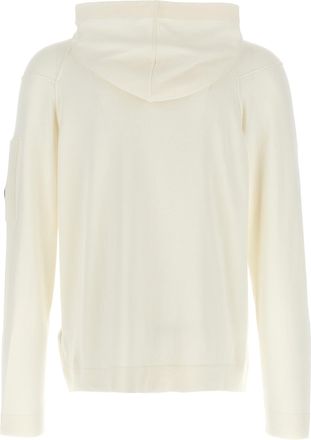 C.P. Company Mens White Cotton Sweatshirt Clothing