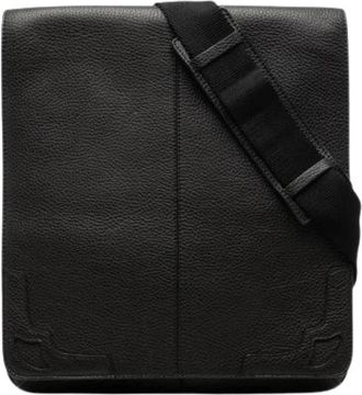 Cartier Pre-owned Marcello Leather Shoulder Bag - Heren - Vintage Schoudertas - Zwart - ONE Size - Leer - Vintage