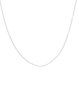 Italian Gold, Inc 10K 1.2Mm Solid Paperclip Necklace