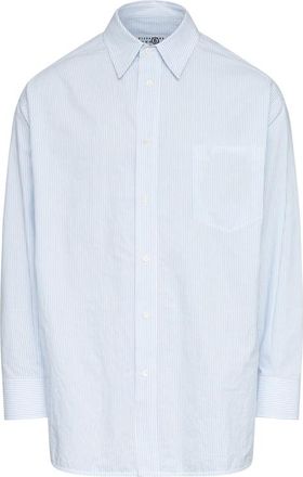 Maison Margiela Striped Button-down Cotton Shirt