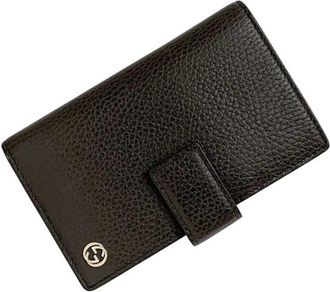Gucci Brown Leather Wallet (Tri-Fold) (Pre-Owned)