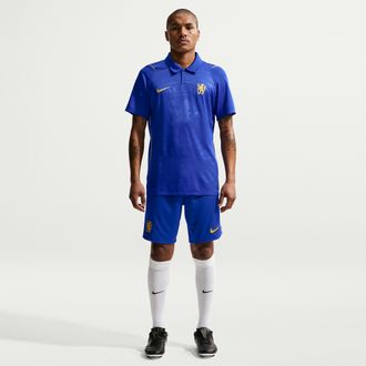 Nike Chelsea FC 2026/27 Stadium Home Nike Mens Dri-FIT Soccer Replica Shorts in Blue | II1985-452