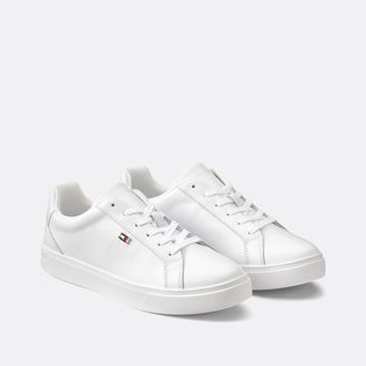 Tommy Hilfiger Sneakers in leer Flag Court