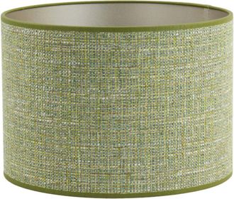 Light & Living Paralume - Tweed - verde - tessile - ø 20cm - - Light&living
