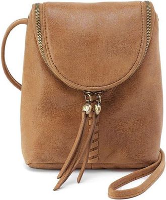 Hobo Fern Leather Crossbody Bag in Whiskey at Nordstrom