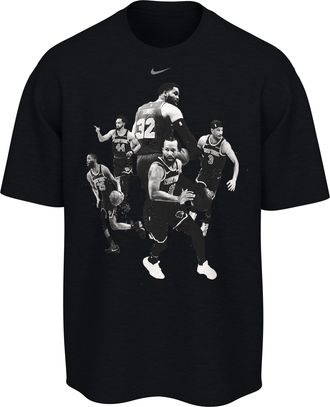 Nike New York Knicks 2026 Player Nike Mens Basketball T-Shirt in Black | JJ0298-010