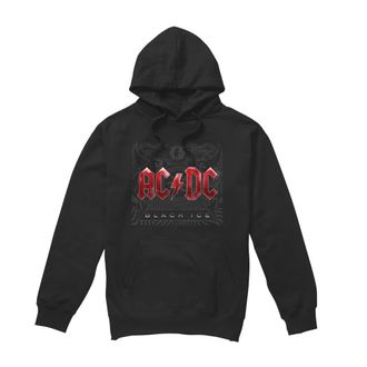 AC/DC AC/DC Heren Zwart IJs Hoodie (Zwart)