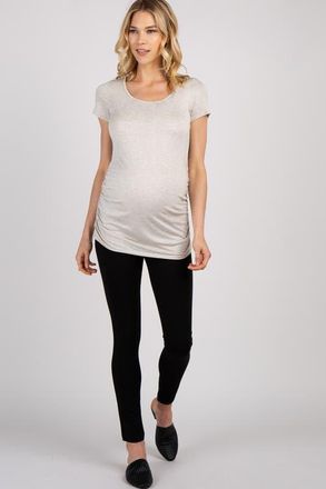 Pinkblush Skinny Maternity Pants in Black at Nordstrom, Size Small