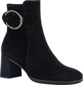 Gabor 35692-17 Enkellaars - Dames - Laarzen met Hak - Zwart - 36 EU - Su&egrave;de - Schoenen