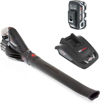 Sprint 18LBK kit soffiatore a Batteria 18V agli Ioni di Litio, Powered by Briggs & Stratton, include Batteria da 5Ah e Caricabatteria, Velocit&agrave; Aria 225