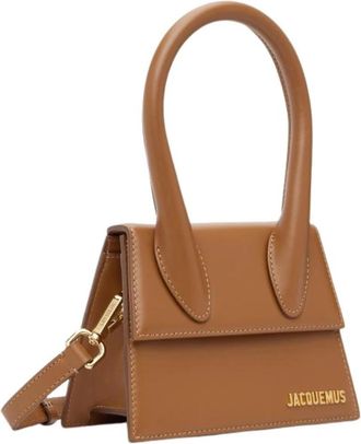 Jacquemus Pre-owned Le chiquito mini - Dames - Vintage Mini Tas - Bruin - ONE Size - Leer - Vintage