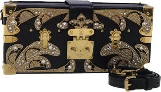 Louis Vuitton Tweedehands leren Louis Vuitton tassen - Dames - Vintage Clutch - Zwart - ONE Size - Leer - Vintage