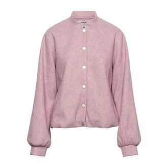 &Co Woman Carice Jas - Dames - Jassen - Roze - Maat: L Wol