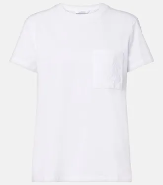 Max Mara Monogram cotton jersey T-shirt