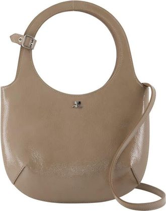 Courr&egrave;ges Holy Shoulder Bag Brown