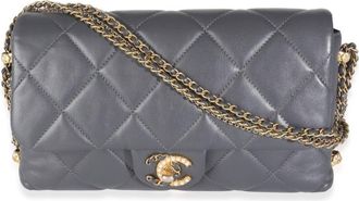 Chanel Borsa a spalla Crush On Chains 2021-2023 - Grigio