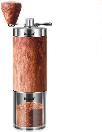 OEM Molinillo De Caf&eacute; Manual, Molinillo De Caf&eacute; De Acero Inoxidable Con Manivela, Prensa Francesa, Molinillo De Granos De Caf&eacute; Port&aacute;til Para El Hogar