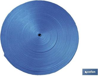 cofan Cofan Cinta Poliester P/trincaje 3000kgx100mts, En Rollos Prensados De 100 Metros. Su Calidad De Cosido Y Tratamiento Superficial Hacen A La Cinta De 