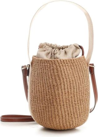 Chlo&eacute; Woody Small Bucket Bag - - Bags - Donna - Beige - ONE SIZE