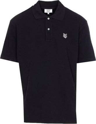 Maison Kitsun&eacute; Black Polo