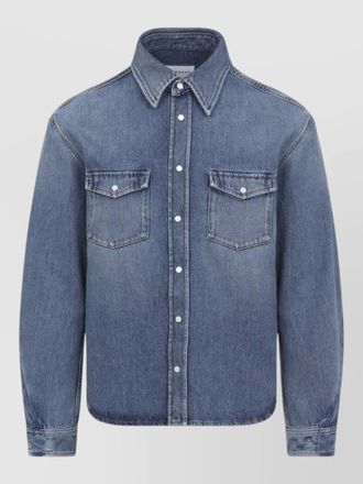 Givenchy denim long-sleeve shirt