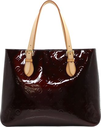 Louis Vuitton Amarante Monogram Vernis Handbag Tote Bag (Pre-Owned)