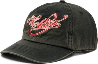 The Attico Logo-embroidered Cap