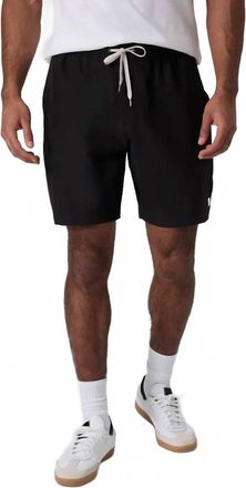 Vuori Clothing Banks Session Unlined Shorts In Black