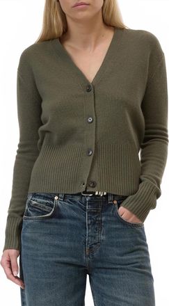 Closed The V-Neck Sweater In Dark Green