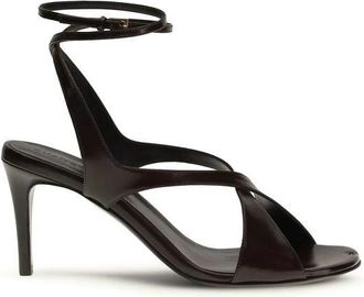 Khaite Liria Sandalen - Dames - Sandalen met hakken - Zwart - 41 EU - Leer - Schoenen