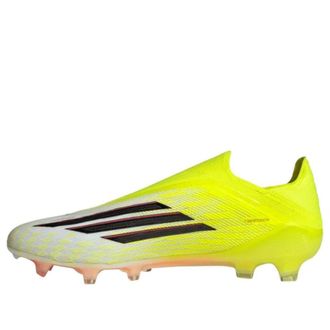 adidas F50 Elite Laceless FG Team Solar Yellow JR6458