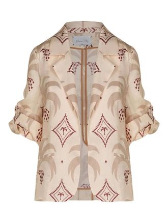 Johanna Ortiz Unfolded Moment blazer - Beige