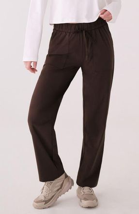 Lole Olivie Straight Leg Pants in Java at Nordstrom, Size X-Small