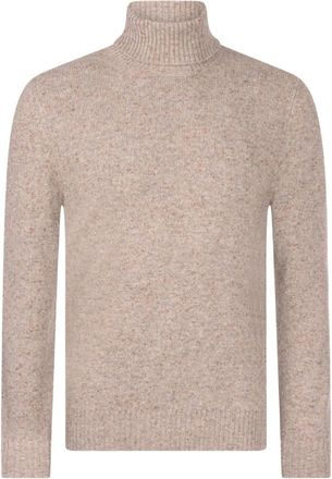 Gran Sasso Truien & Vesten, Heren, Beige, XL, 060 Ciclista Turtleneck