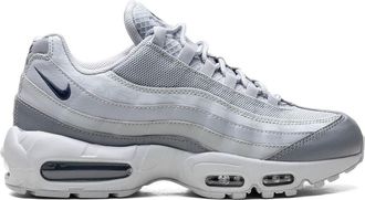 Nike Air Max 95 Wolf Grey/Midnight Navy sneakers - men - Rubber/Mesh/Calf Leather/Fabric - 9