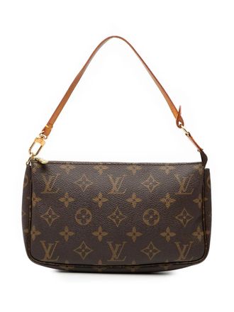 Louis Vuitton 1999 Monogram Pochette Accessoires shoulder bag - Bruin