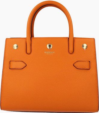 Burberry Womens Burberry Tote Top Handle Bag - Orange