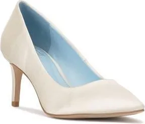 Vince Camuto Kehlia Pointed Toe Pump in Milk Satin at Nordstrom Rack, Size 8.5