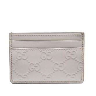 Gucci Pre-owned Gucci Patent Guccissima Card Holder Unisex IRD4KJJ5AE09TUEB