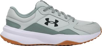 Under Armour Heren Edge Low Trainers (Groen/Wit/Zwart)