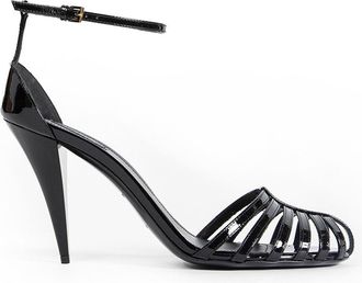 Givenchy Cage Sandals in Patent Leather
