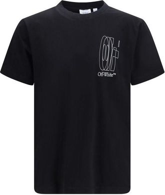 Off-white Zwarte Katoenen T-Shirt