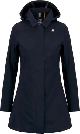 K-Way Mathy Bonded Jacket - Dames - Jassen - Blauw - Maat: L Fleece