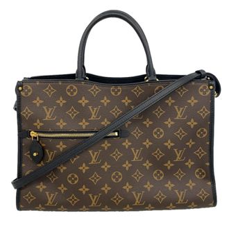 Louis Vuitton Brown Noir Tote Bag (Pre-Owned)