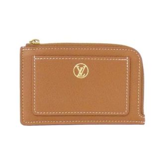Louis Vuitton Pre-owned Wallets, female, Brown, Size: ONE SIZE Pre-owned Porto Carte Lowkey Calf Card Case
