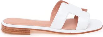 Paolo Ferrara Schoenen, Dames, Wit, 36 EU, Leer, Caprese Sandaal