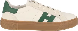 Hogan Cream H705 Low-Top Sneakers