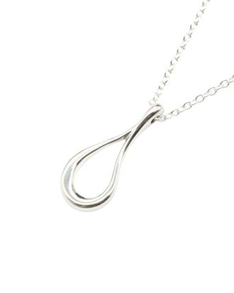 Tiffany & Co. Tiffany & Co Silver Tiffany & Co Silver 925 Open Teardrop Necklace (Authentic Pre-Loved)